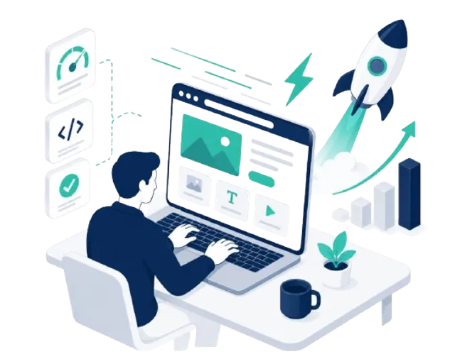 High-Performance Web Solutions illustration